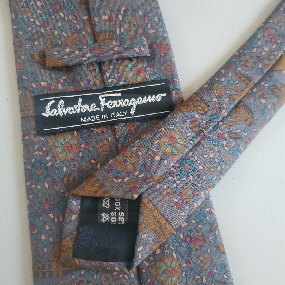 Salvatore Ferragamo Silk Tie